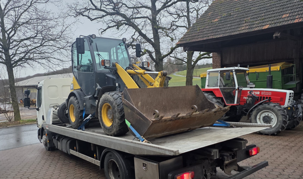 bagger abschleppdienst